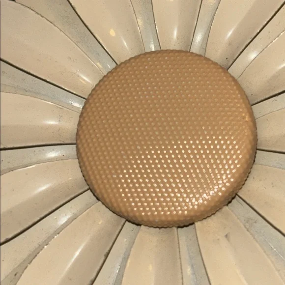 Yellow and Cream Daisy 3” Flower Brooch - Picture 3 of 4